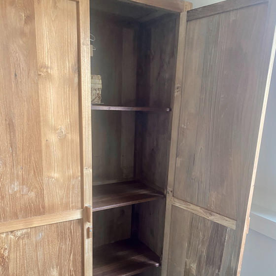 Image 1 of Ethnicraft Teak wall cabinet