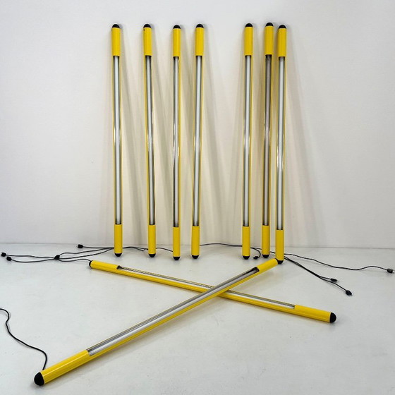Image 1 of Yellow Large Neon Lamp from DIL, 1980s