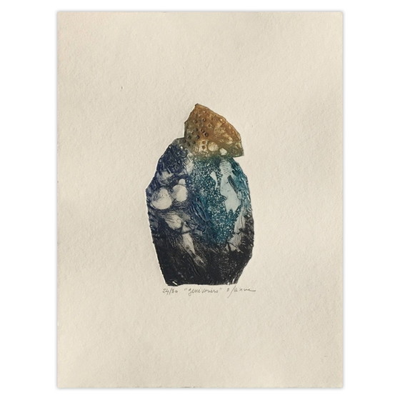 Osanne, gesigneerde ets, Génévriers, 1990 – Litho's & Zeefdrukken, Paper (photo 4 of 5)