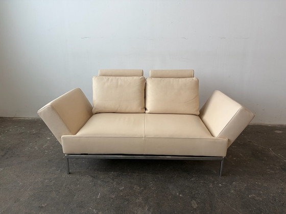 Come nuovo! FSM (de Sede) Easy Design Divano in pelle beige – Divani 2 posti (photo 2 of 15)