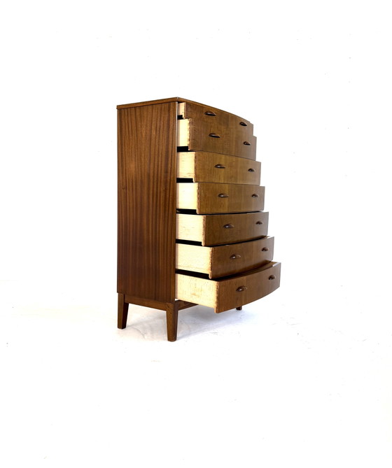 Cassettiera vintage XXL in noce danese degli anni '60 – Cassettiere, Wood (photo 4 of 11)