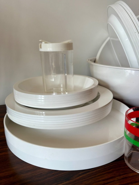 Image 1 of PicBoll Italian Picnic Set by Guzzini, Iconic Design Vintage 70s