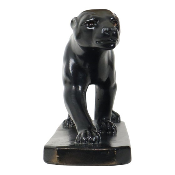 Image 1 of French Art Deco Style Panther