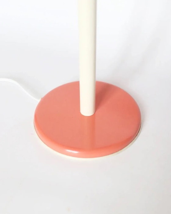 Image 1 of Lampada da tavolo vintage Lyfa color rosa salmone, design danese