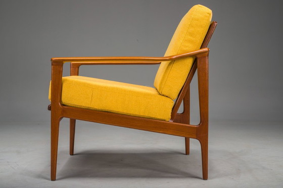 Image 1 of Dänischer Loungesessel aus Teakholz, Mid Century, Ib Kofod-Larsen, 1960er Jahre