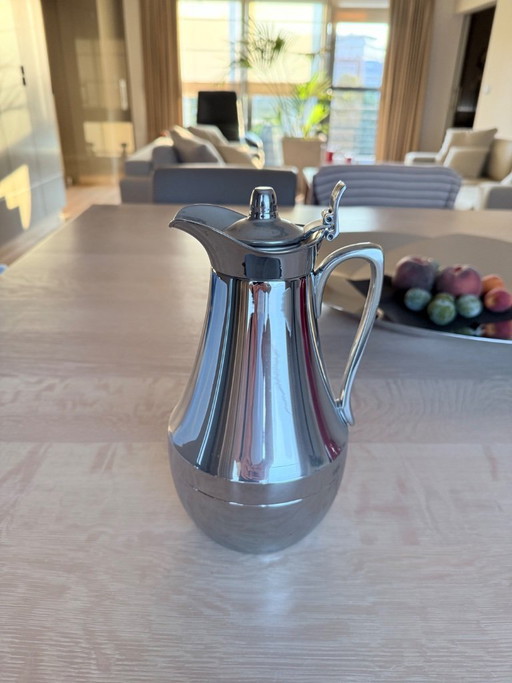 Vintage Alfi Juwel Thermos Flask / Insulated Flask 1L / Chrome Plated – servies, polished steel (photo 2 of 22)