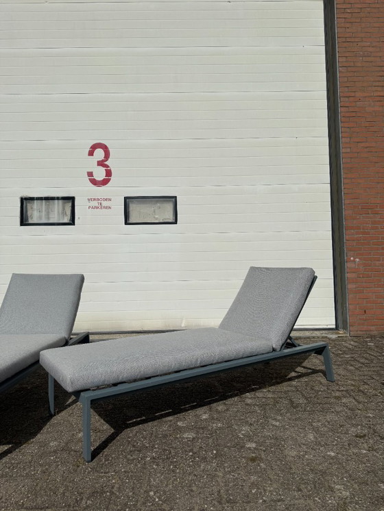 Image 1 of 2x Lettino Gandia Blasco (giardino/serre)