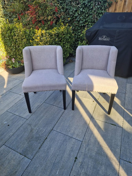 Image 1 of Due sedie da pranzo Eichholtz St. James