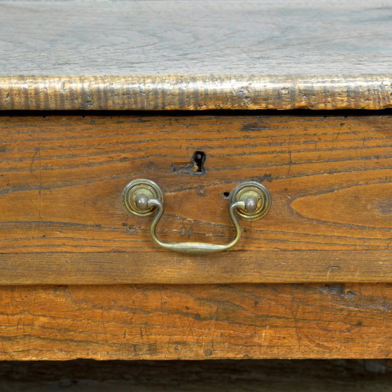 Image 1 of Mesa de centro de roble, circa 1820