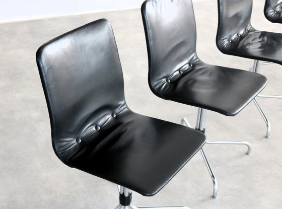 Image 1 of 4x vintage Brabantia dining chairs