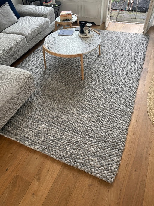 Tappeto Bolia a ricciolo, 200x300 cm, 100% lana neozelandese. – vloerkleden en tapijten, Wool