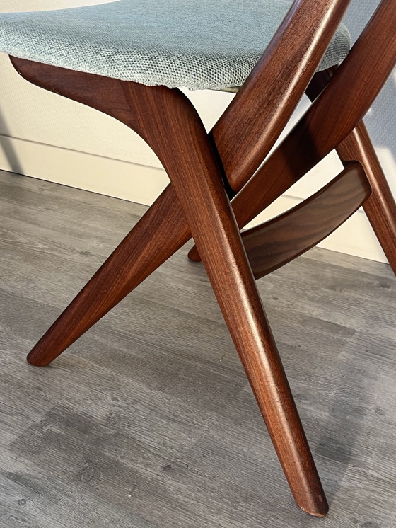 Image 1 of Sedia a forbice vintage Louis van Teeffelen