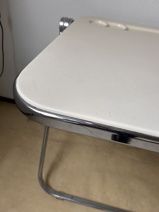 Image 1 of Vintage Platone inklapbaar buro, ontworpen door Giancarlo Piretti voor Anonima Castelli in 1970. 