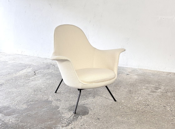 Fauteuil Lounge Organique des années 1950 Conçu par Hans Bellmann pour Straessle & Söhne, Suisse – Strässle (photo 3 of 11)