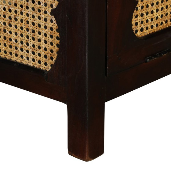 Mobile da salotto EXOTIC – Tavolini da caffè, Vetro, Rattan (photo 9 of 9)