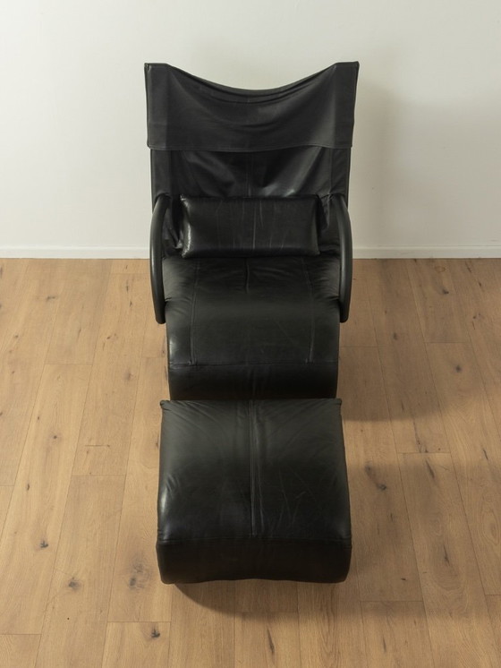 Image 1 of ZEN fauteuil met kruk, Ligne Roset, Claude Brisson