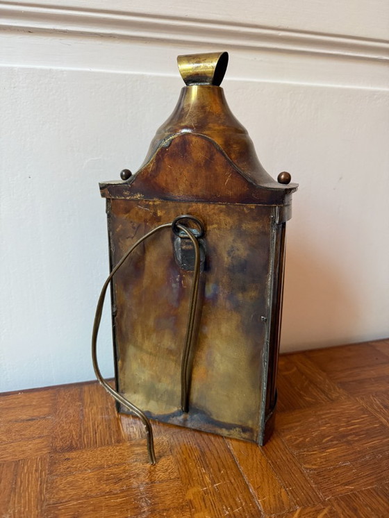 Image 1 of Applique/lanterna in ottone