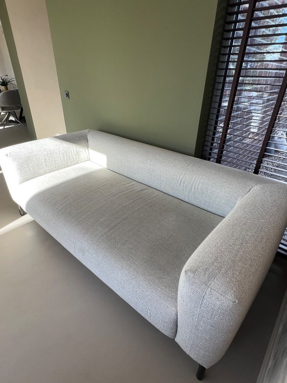 Pode 2-Sitzer Sofa, hellgrauer Textilbezug, 2 Sitzer Sofas, Stoff, Metall, Modern (Foto 12 von 15)
