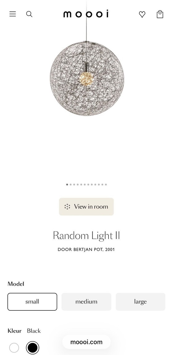 Image 1 of Moooi Random light II piccola