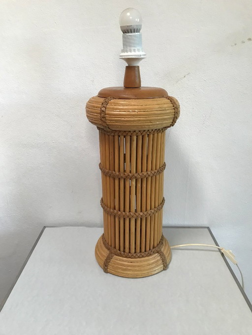  Lampe de table vintage italienne de la manufacture Leola