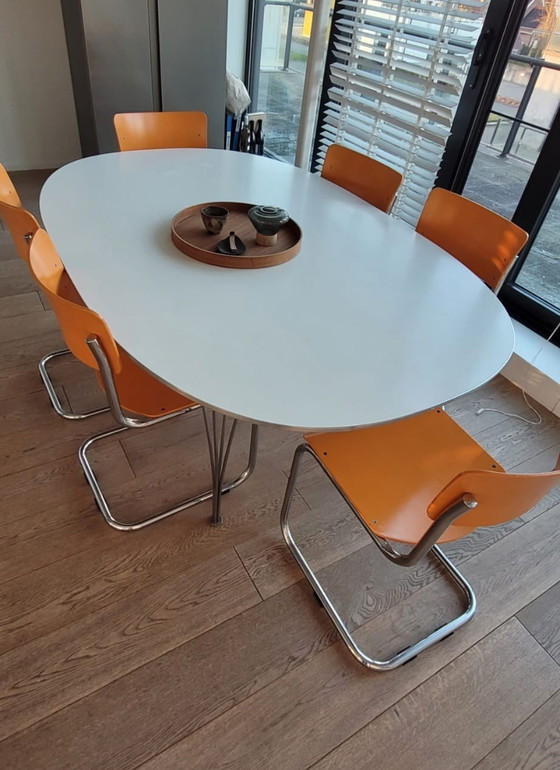 Image 1 of Superellipse™ Dining Table (Designed by Piet Hein & Bruno Mathsson, 1968)