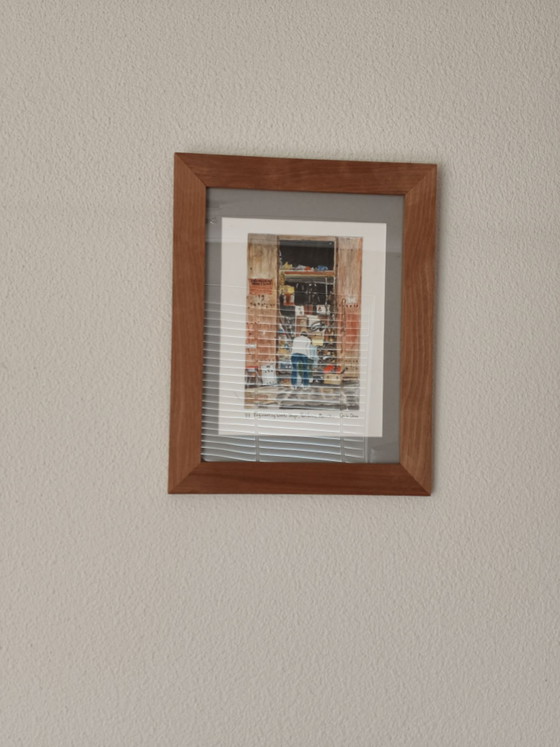 Watercolor "Engineering Works shop", Paintings & Drawings, Paper, Multi Color (photo 10 of 10)
