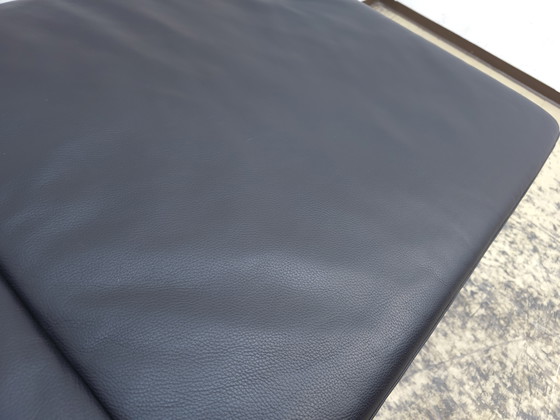 Image 1 of Tabouret en cuir Walter Knoll Foster, tabouret design, banc en cuir, qualité supérieure