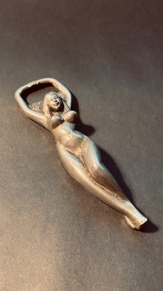 Image 1 of bottle opener of female figure