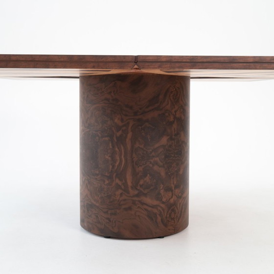 Image 1 of Bauhausly Table ROUND/SQUARE QUAD0 Walnut mix