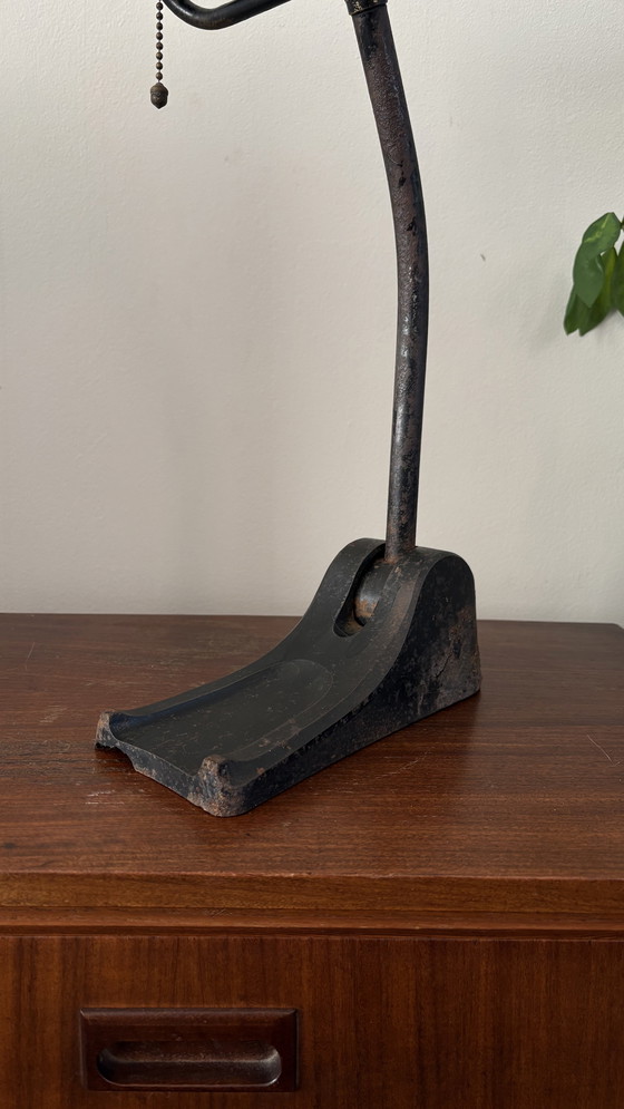 Image 1 of Bauhaus "Bank" lamp uit de jaren 1930 (Hellux)