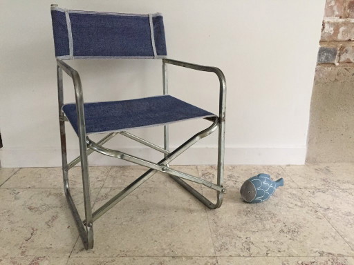 Vintage folding children's armchair