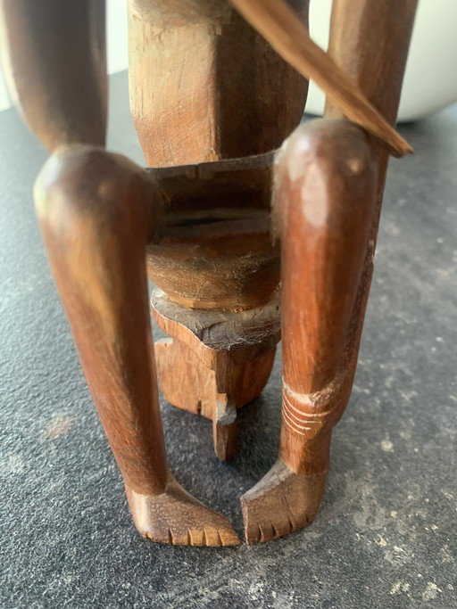 Wooden figurine