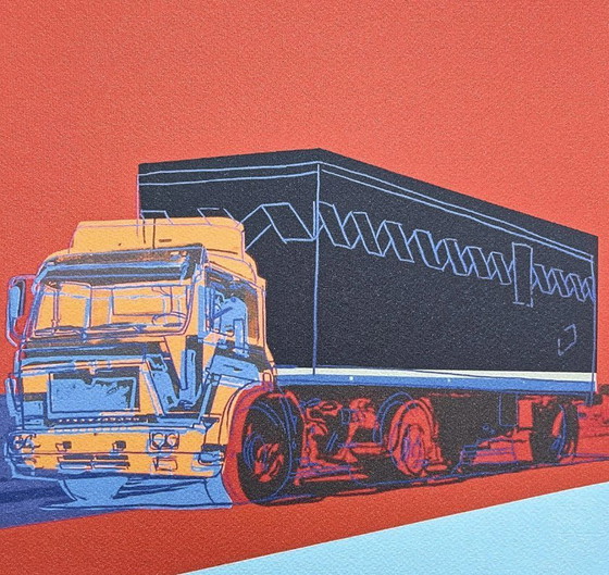 Naar Andy Warhol, Vrachtwagen, jaren 1980, Lithografie – Litho's & Zeefdrukken, Paper (photo 3 of 7)