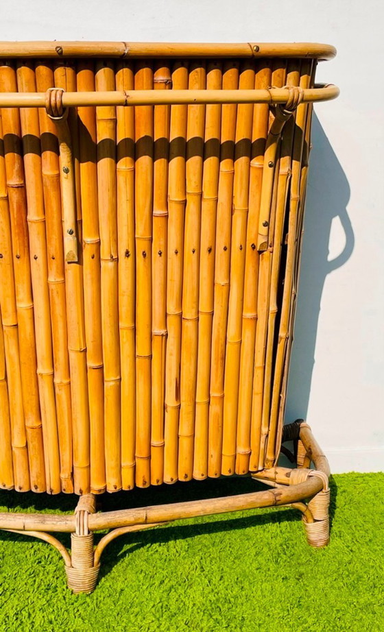 Image 1 of Bamboe ' Tiki ' bar ~ Vintage 50s ~ Balie