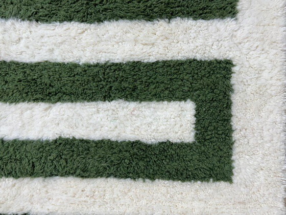 Ecru Berber tapijt met geometrische patronen 200/300 cm – Vloerkleden en tapijten, Wool (photo 5 of 7)