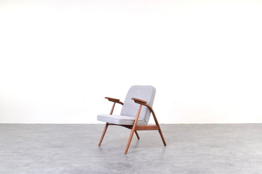 Sillón polaco de mediados de siglo, década de 1960.