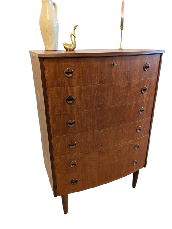 Image 1 of Vintage Danish Chest of Drawers, Kai Kristiansen