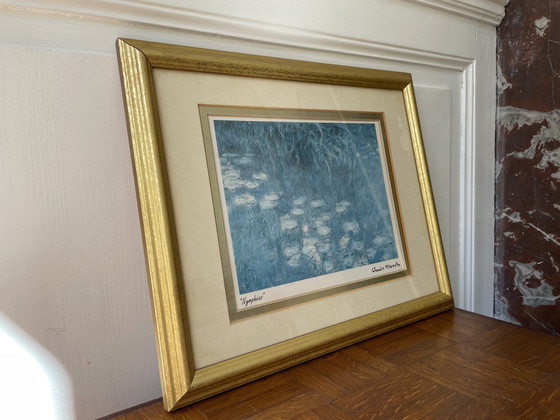 Image 1 of Reproducción litográfica de Nenúfares de Claude Monet
