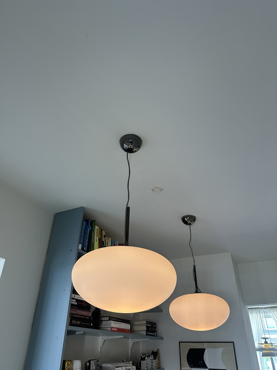 Image 1 of 2x Gubi Stemlite chromé/noir