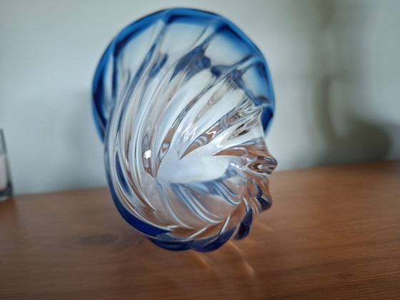 Image 1 of Vintage kristallen vaas val Saint Lambert gedraaid