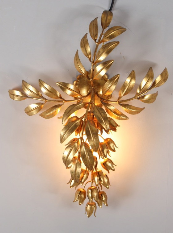 Image 1 of Wall/ceiling lamp, 'Pioggia D'oro' by Hans Kögl, Germany, 1960s