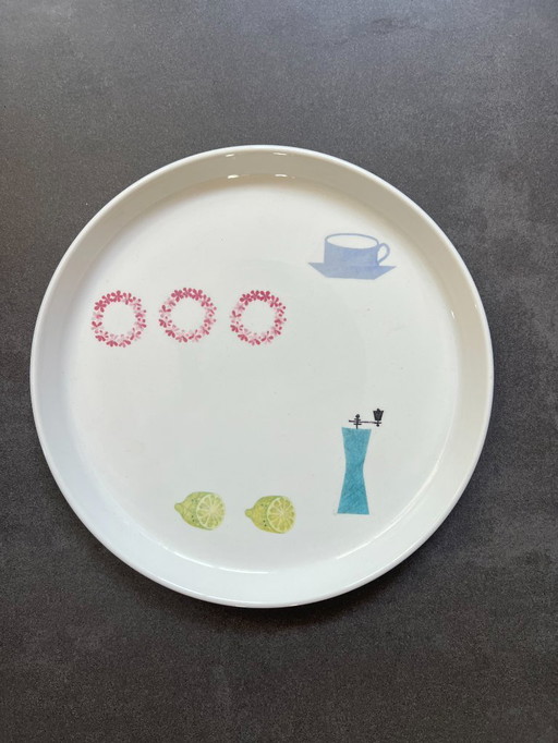 11x Gustavsberg 'Pynta' dinner plate by Stig Lindberg