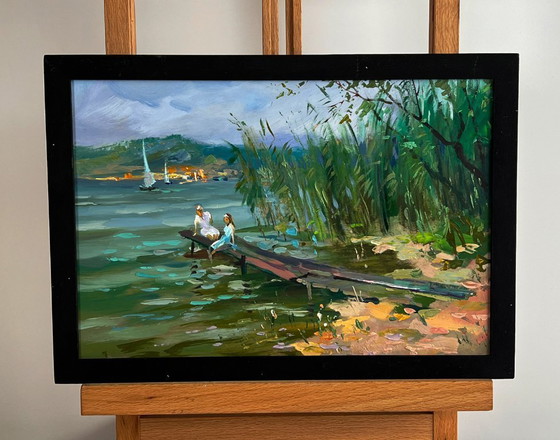 Image 1 of Filles au bord de la rivière