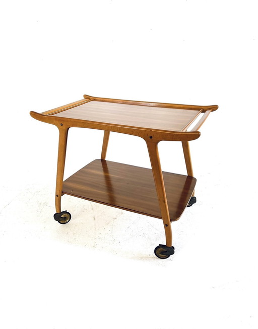 Vintage Danish Teak Trolley '60s