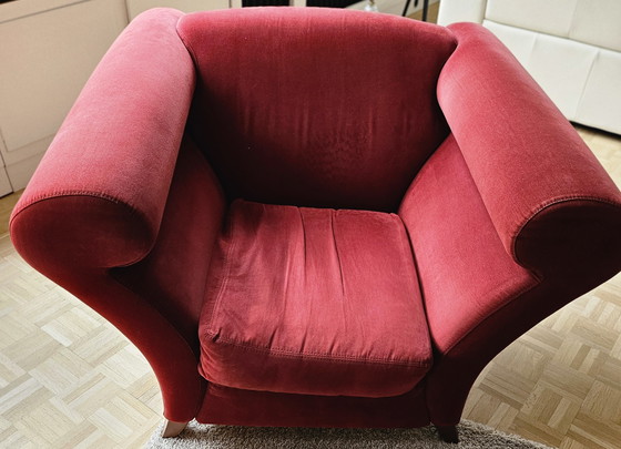 Image 1 of Jan Des Bouvrie armchairs for Arx/ Gelderland with certificate of authenticity