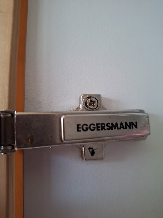 Image 1 of Eggersman corner kitchen with solid wood doors