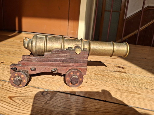 Reproducción de Cañón de Bronce Grande 34 cm
