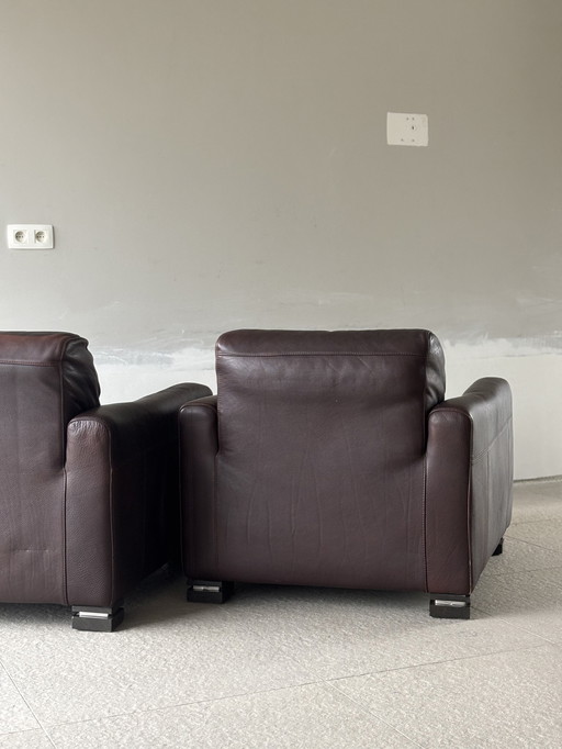 Fauteuils en cuir Natuzzi – Design italien et confort optimal