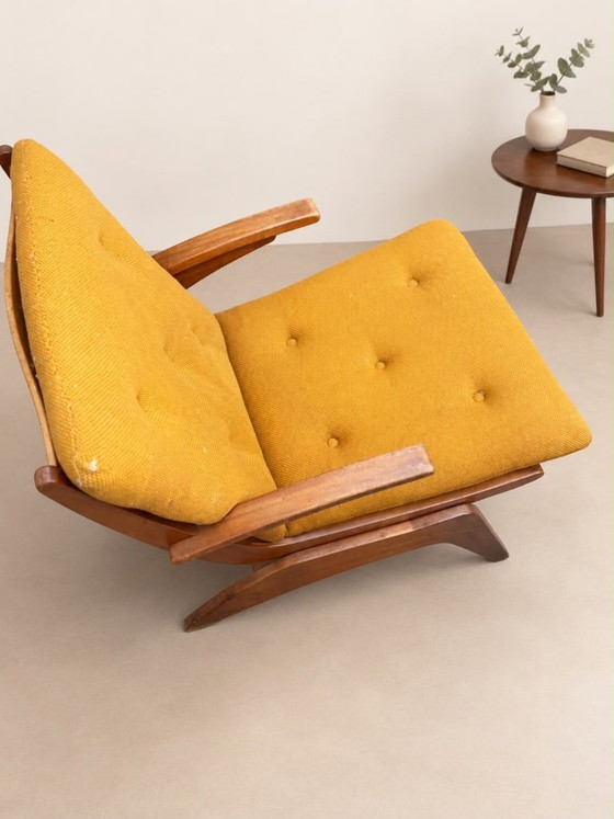 Dutch Design / Jan den Drijver Armchair - De Stijl – Wood (photo 3 of 5)