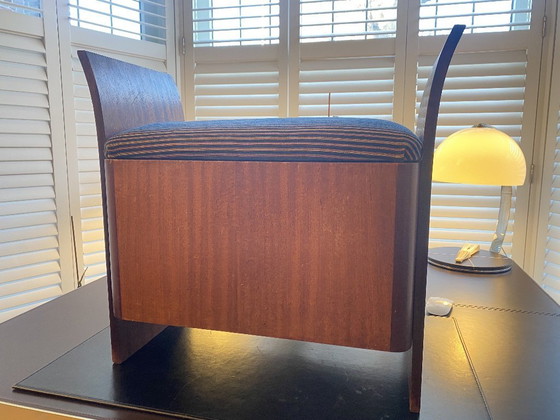 Image 1 of Is this one of the most beautiful stools ever? Let me know... - Art Deco Hague School-Style Chairs and Ottoman